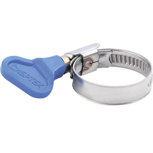 Хомут СИБРТЕХ ф 10-16мм с ключом (47546)