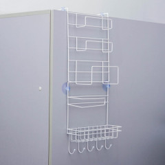 Полка для ванной комнаты универсальная подвесная Доляна, цвет белый