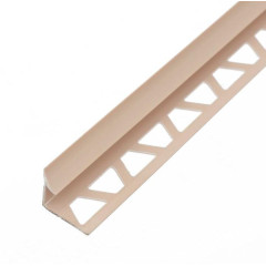 Раскладка под плитку 7-8мм внутр. 2,5м Бежевая ВП8 012