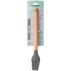 Кисточка силиконовая PERFECTO LINEA EcoVillage серая (21-273814)