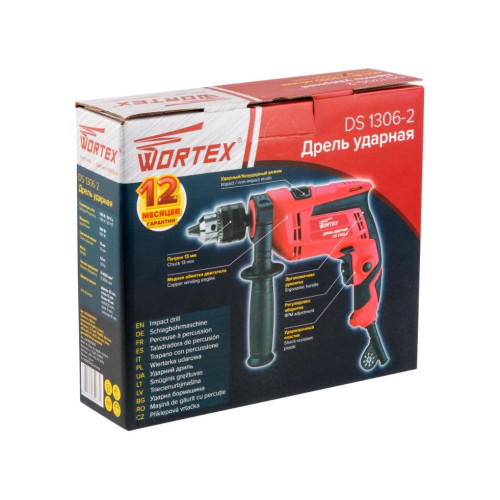 Дрель WORTEX DS 1306-2 (*7)