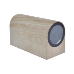 Светильник Uniel UUL-P52A IP65 PINE 2xGU10 2x6W 68x150x92 сосна