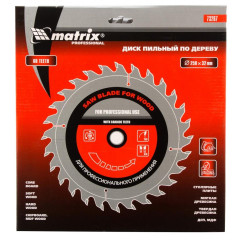 Диск пильный Matrix 250x32x60Т (73267)