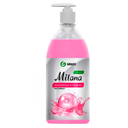 Жидкое крем-мыло MILANA Fruit bubbles 1л (125312)