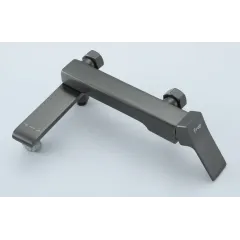 Смеситель для ванны FRAP F3284-9, оружейная сталь
