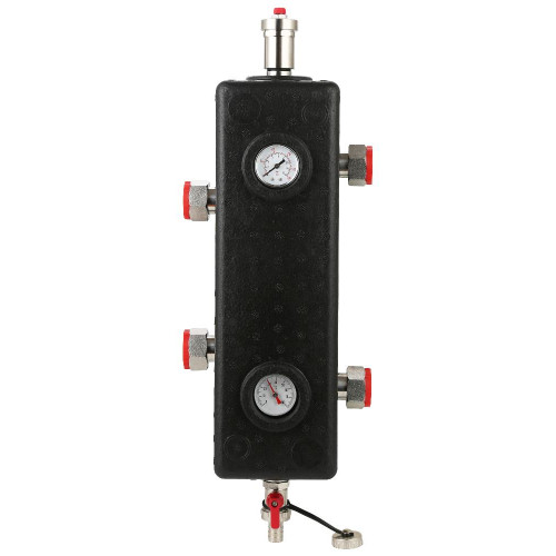 Гидравлический разделитель GAPPO с термометрами в теплоизоляции G1502.06