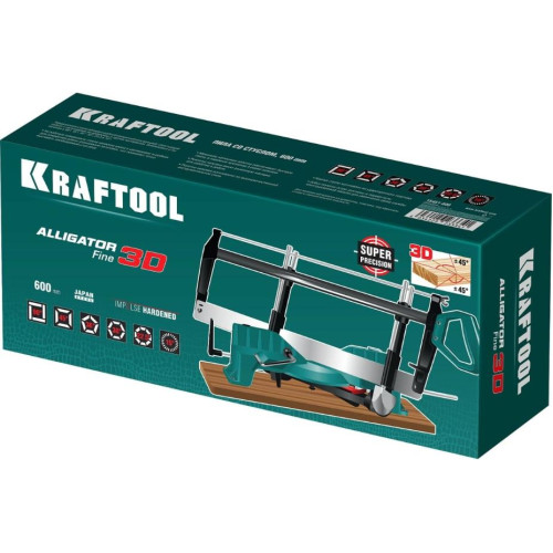 Стусло прецизионное KRAFTOOL Alligator 3D 600 мм (15451-600)