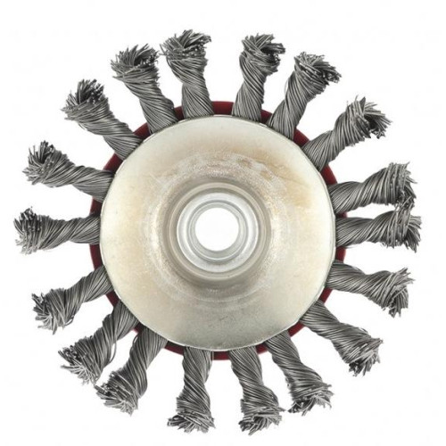 Щетка для УШМ MATRIX с наклоном 115 мм (74610)