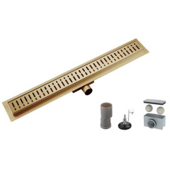 Трап кан. GAPPO G88007-33 70x800 мм золотой