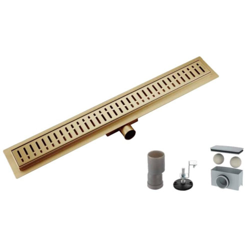 Трап кан. GAPPO G88007-33 70x800 мм золотой