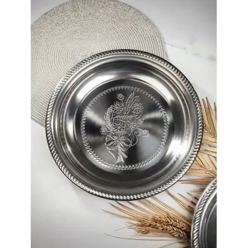 Поднос, нержавеющаяя сталь, 33,5 см. Y4-4951 (396118)