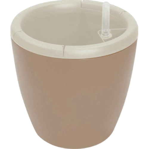 Горшок для цветов 5 л MUNCHEN с автополивом молоч.шоколад INGREEN IG622111047 (231988)