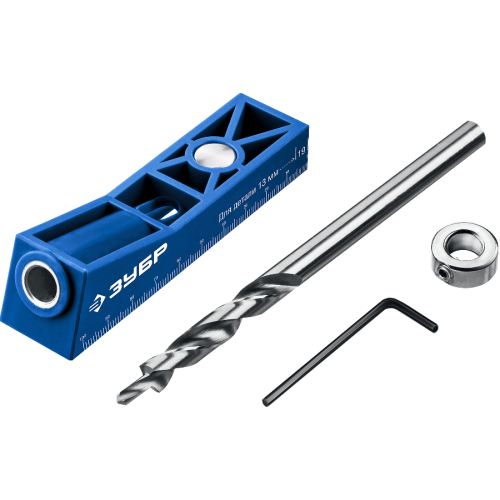 Кондуктор ЗУБР одинарный для глухих отверстий (30092)
