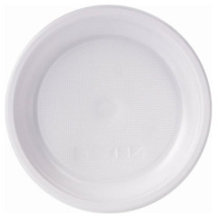 Набор одноразовых тарелок D 165мм 100шт СТАНДАРТ ПЛАСТИК