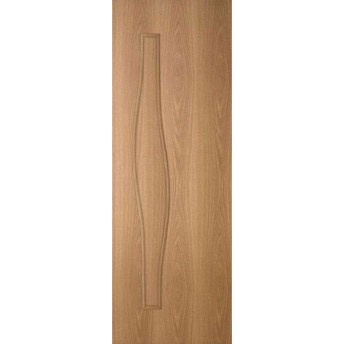 Дверное полотно Волна ДГ 70 мил. орех, (Ламинат) (Ламинат) ЛИКВИДАЦИЯ