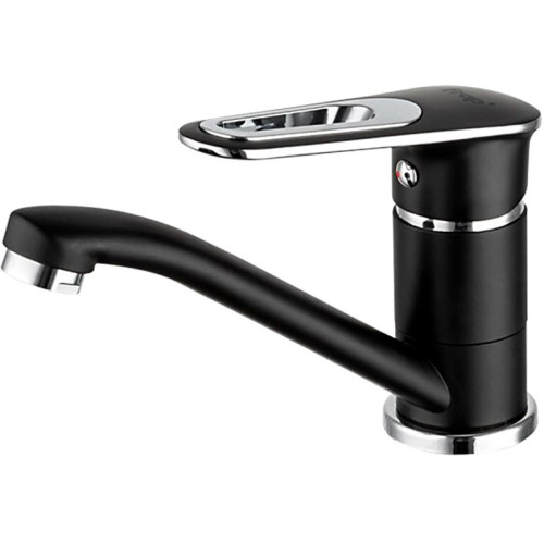 Смеситель для кухни FRAP F4549-6 черный/хром