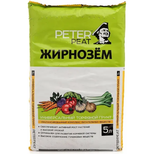 Грунт Peter Peat Жирнозем универсальный 5л (259610)