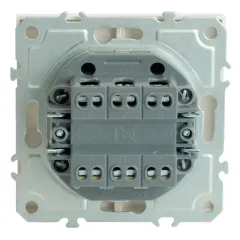 Переключатель 2-кл ЭМИЛИ белый RSW10-5107-01