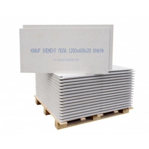 ГВЛВ Элемент пола KNAUF 1200*600*20мм