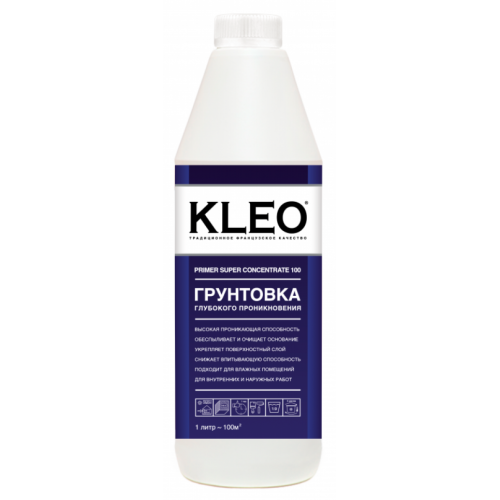 Грунт концентрат KLEO PRIMER SUPER CONCENTRATE 100, 1 кг
