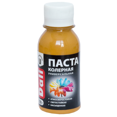 Паста колерная DALI универсальная ОХРА 0,1кг