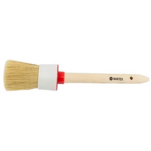Кисть BARTEX круглая Евро №16 (55мм) деревянная ручка (134184)