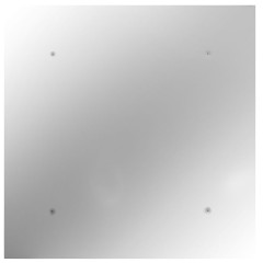 Экран защитный 1000*1000мм зерк.нерж. (Феррум)