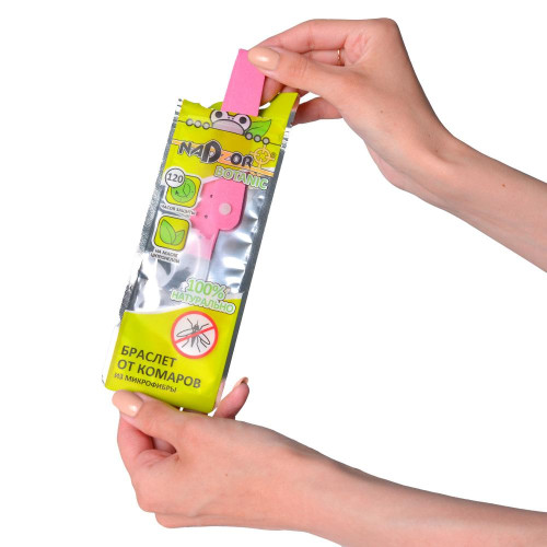 Браслет от комаров Nadzor Botanic с эфирными маслами (776483)