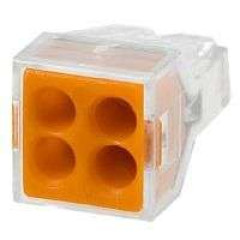 Клемма безвинт. без пасты (только для медных проводов) 4х2,5мм.кв. (112190)