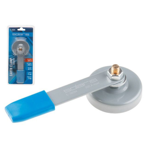 Клемма заземления SOLARIS магнит 300А E-300M