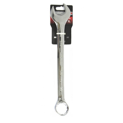 Ключ гаечный комб. MATRIX полированный хром 30мм, CrV (15174)