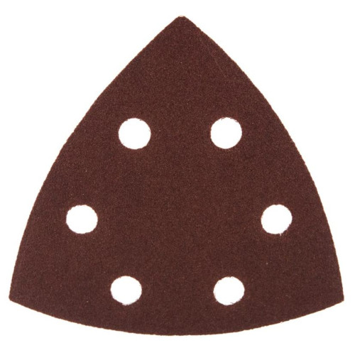 Насадка для резака ПРАКТИКА (240-454) 93мм шлиф листы дельта VELCRO 6 отверстий  P120