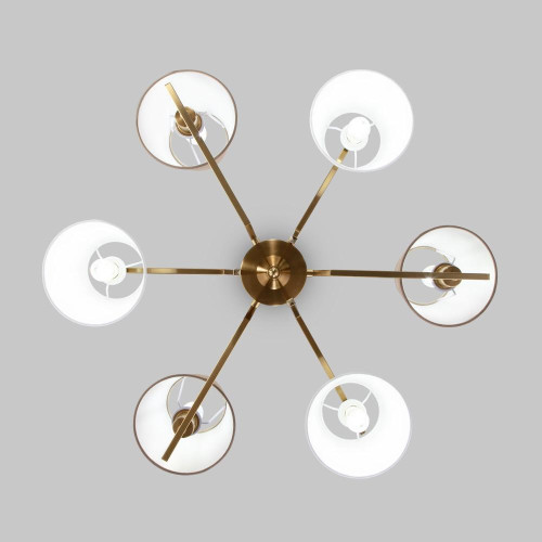 Светильник EUROSVET 60149/6 латунь