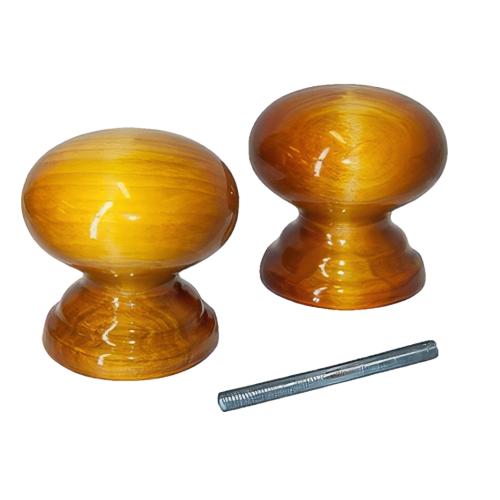 Ручка-кнопка ЙО-лиственница (02745)