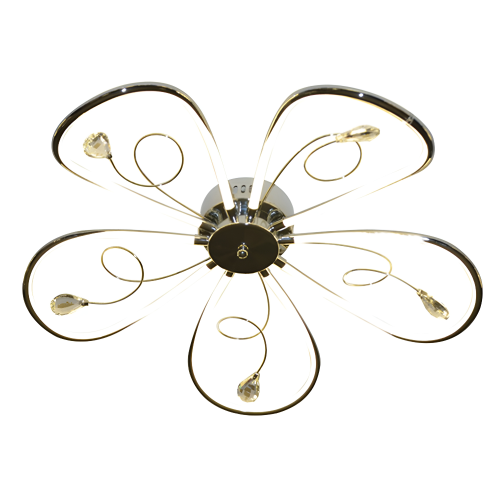 Светильник AMBRELLA LC575/5 CH 65W(4550lm) 4000K d620 h110 хром