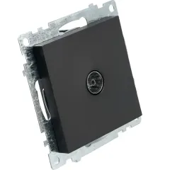 Розетка TV Катрин черный GLS00-7108-05