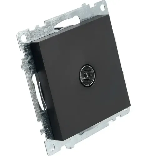 Розетка TV Катрин черный GLS00-7108-05