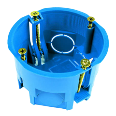 Коробка уст. D68х45мм для Г/К пласт. лапки GUSI Electric С3Е3 (72166)