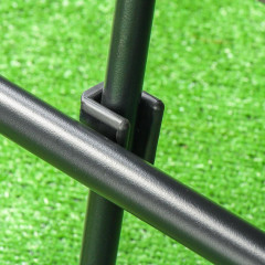 Качели садовые 3-х мест 175*110*163см до 200кг, серые Green Days (352962)