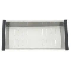 Мойка нерж. врезная GAPPO 50х50х21,5 см тол. 3 мм, сатин (сифон, коландер) GS5050