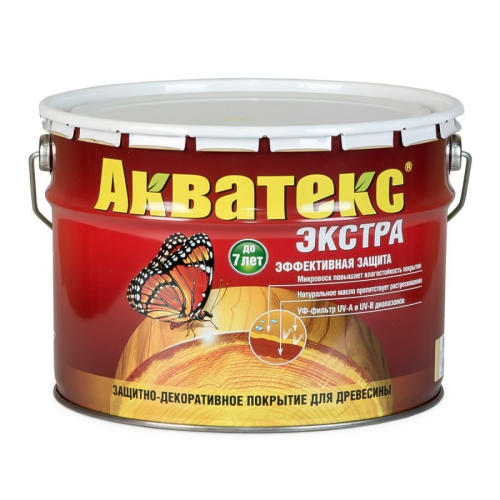 Текстурное покрытие Акватекс-ЭКСТРА ПАЛИСАНДР 9л