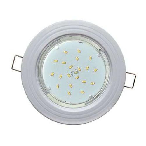 Свет. точ. ECOLA GX53-H4 белый FW5310ECB