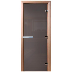 Дверь банная DoorWood 80*200 Графит(*8)