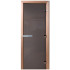 Дверь банная DoorWood 80*200 Графит(*8)