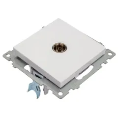 Розетка TV Катрин белый GLS00-7108-01