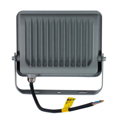 Прожектор (LED) 30Вт 3600лм 6500К IP65 APEYRON 147х30х114 алюм серый 05-46