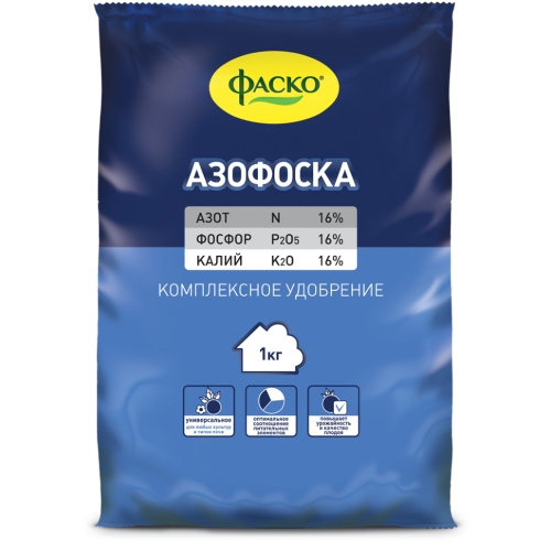 Удобрение ФАСКО азофоска 1кг (28444)