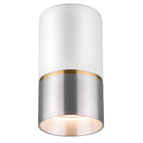 Светильник накладной ES DLN106 GU10 белый/серебро