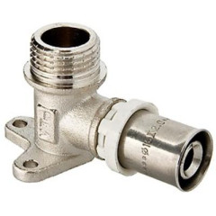 Уголок с креплением пресс VT ф 16 мм х 1/2