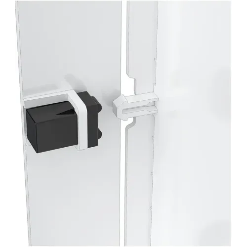 Люк ревизионный пластик 150*150 фланец LN нажимной 172*172 EVECS L1515N